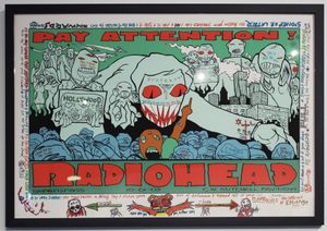 Radiohead Woodlands 2003 (Defaced edition)