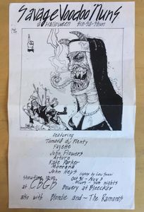 Savage Voodoo Nuns New York 1974