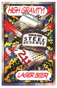 Steel Reserve Beer 1993