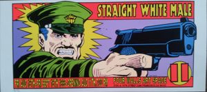 Straight White Male Art Show San Francisco 1995