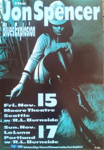 Jon Spencer Blues Explosion Seattle / Portland 1996 (Show edition)