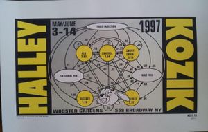 Halley / Kozik Art Show New York 1997 (AP edition)