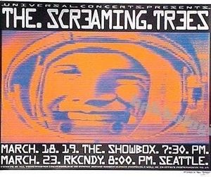 Screaming Trees Seattle 1997 (Blue/Orange AP edition)