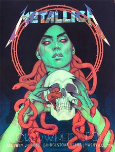 Metallica Nashville 2019 VIP (Test Print #2)