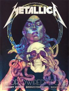 Metallica Nashville 2019 VIP (Test Print #3)