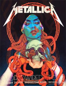 Metallica Nashville 2019 VIP (Test Print #4)