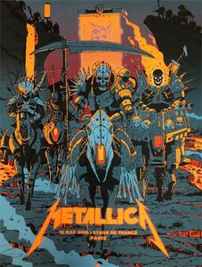 Metallica Paris 2019 VIP (Artist Proof)
