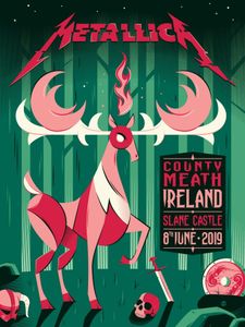 Metallica Slane Castle 2019 VIP (AP Variant)