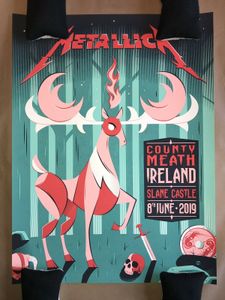 Metallica Slane Castle 2019 VIP (AP Variant)