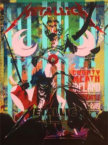 Metallica Slane Castle 2019 VIP (Test Print #3)