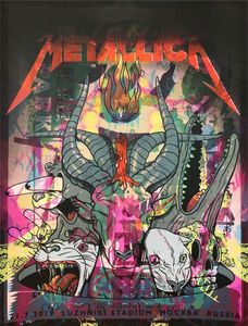 Metallica Moscow 2019 VIP (Test Print #2)