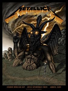 Metallica Lubbock 2019 VIP (AP Regular)