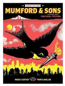 Mumford & Sons Portland 2019 (Show Edition)