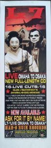 L7 - Live. Omaha To Osaka 1998 (AP edition)