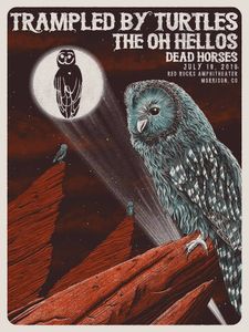 Trampled By Turtles Morrison 2018 (Show Edition)