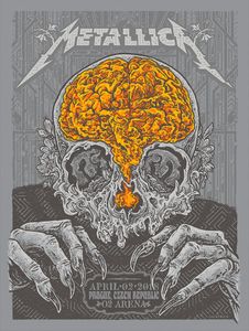 Metallica Prague 2018 (Artist edition)