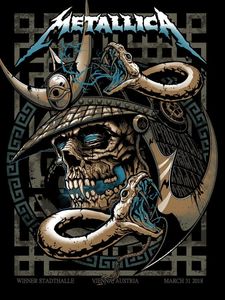 Metallica Vienna 2018 (Artist edition)