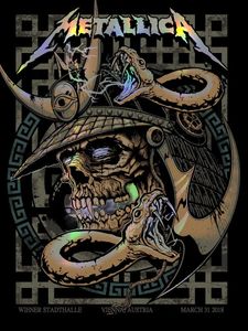 Metallica Vienna 2018 (Foil edition)