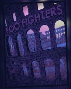 Foo Fighters Pula 2019 (Night 2) (AP Foil Variant)