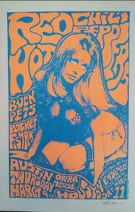 Red Hot Chili Peppers Austin / Houston 1989