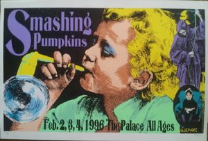 Smashing Pumpkins Los Angeles 1996 (Show edition)