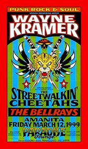 Wayne Kramer San Francisco 1999 (Handbill edition)