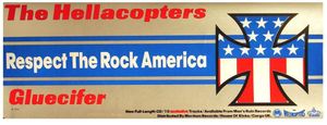 Hellacopters / Gluecifer - Respect the Rock, America 1999 (AP edition)