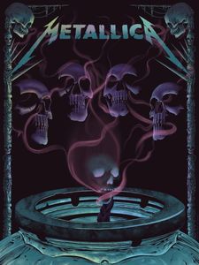 Metallica Madrid 2019 VIP (AP Foil Variant)