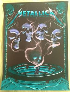 Metallica Madrid 2019 VIP (AP Foil Variant)