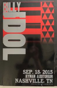 Billy Idol Nashville 2015