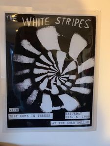 The White Stripes at the Gold Dollar, 6 Feb 1999