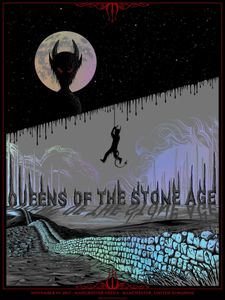 Queens Of The Stone Age Manchester 2017 (AP Foil Variant)