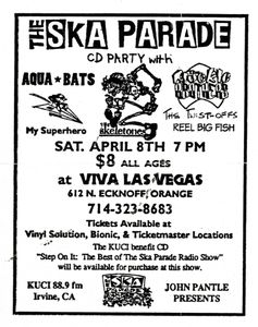 The Ska Parade CD Party - Orange, 1995