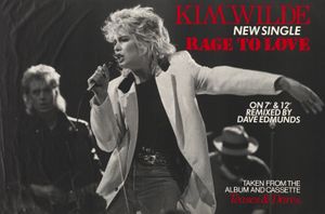 Kim Wilde: New Single Rage To Love