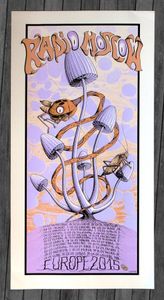 Radio Moscow Europe 2015 tourposter