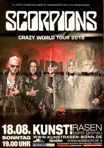 Scorpions - Crazy World Tour 2019 Kunstrasen Bonn