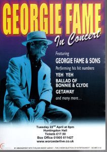 Georgie Fame Worcester