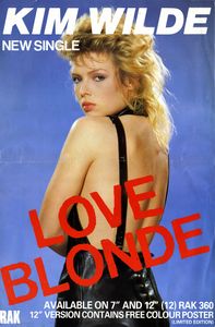 Kim Wilde: New Single Love Blonde