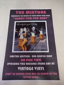 The Mixture "Lonely For You Baby" 7" Release