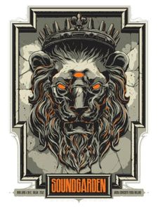 Soundgarden Milan 2013 (Artist Proof)