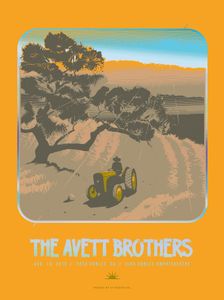 Avett Brothers Paso Robles 2019 (Foil Edition)