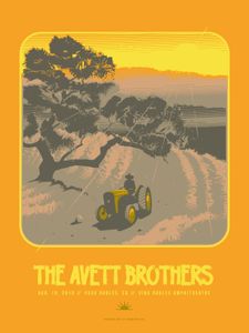 Avett Brothers Paso Robles 2019 (Lemon Edition)