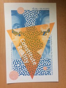 Constitute Reality Flyer (Yellow)