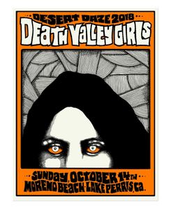 Death Valley Girls - Desert Daze - Moreno Beach, Lake Perris, California (2018)