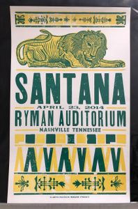 Santana Nashville 2014