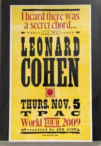Leonard Cohen Nashville 2009