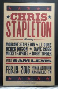 Chris Stapleton Nashville 2016