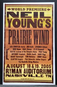 Neil Young's Prarie Wind Nashville 2005