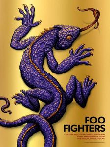 Foo Fighters Woodlands 2018 (Gold Foil Edition)