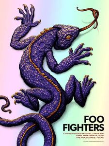 Foo Fighters Woodlands 2018 (Rainbow Foil Edition)